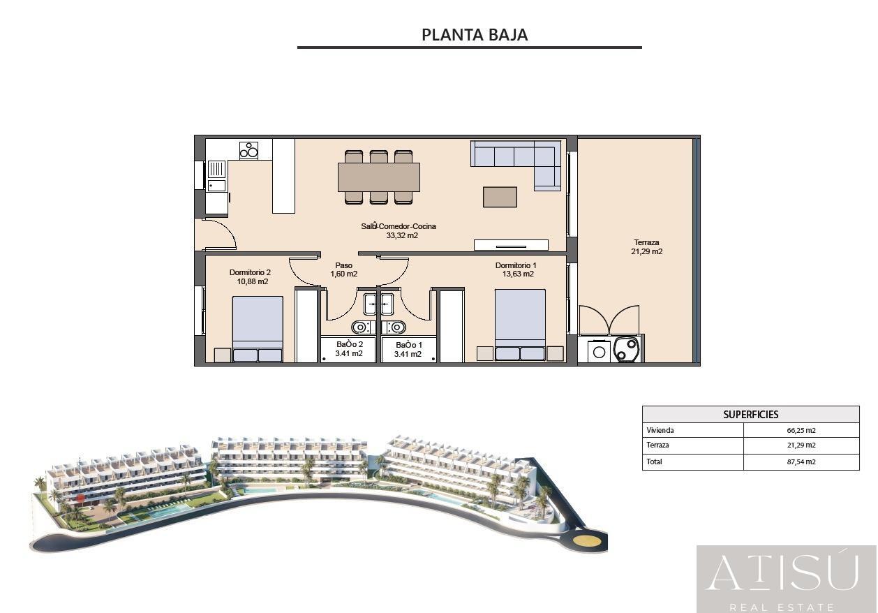Venta de apartamento en Finestrat