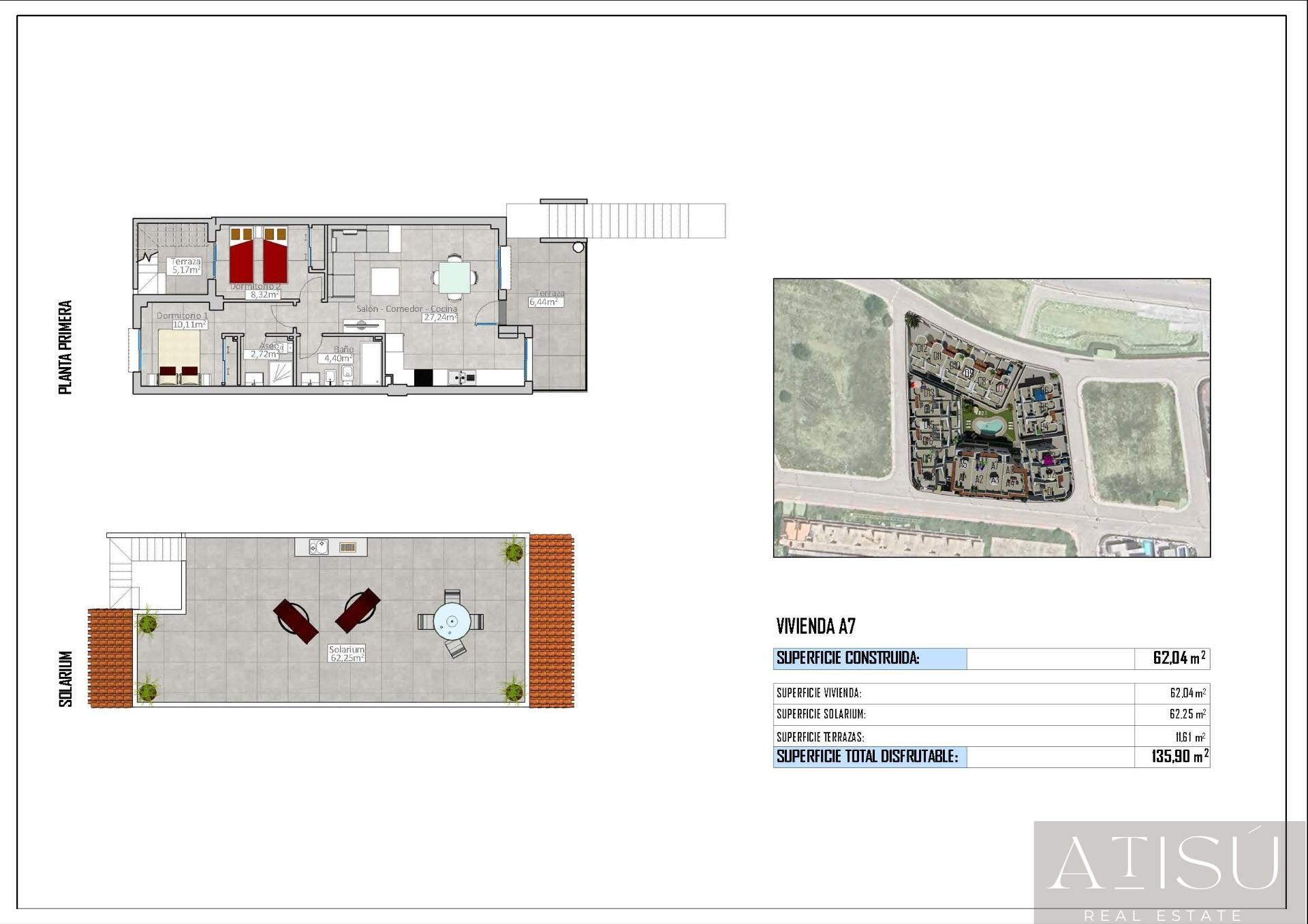 Venta de bungalow en Cox