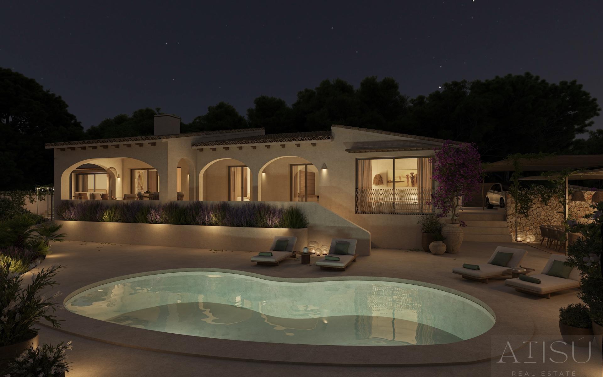 Venta de villa en Benissa
