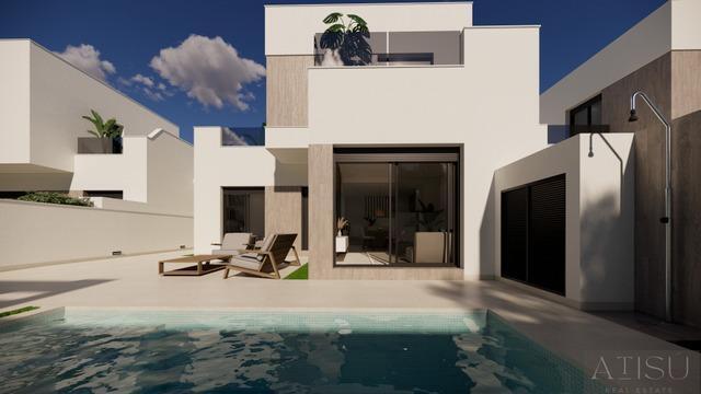 Venta de villa en San fulgencio