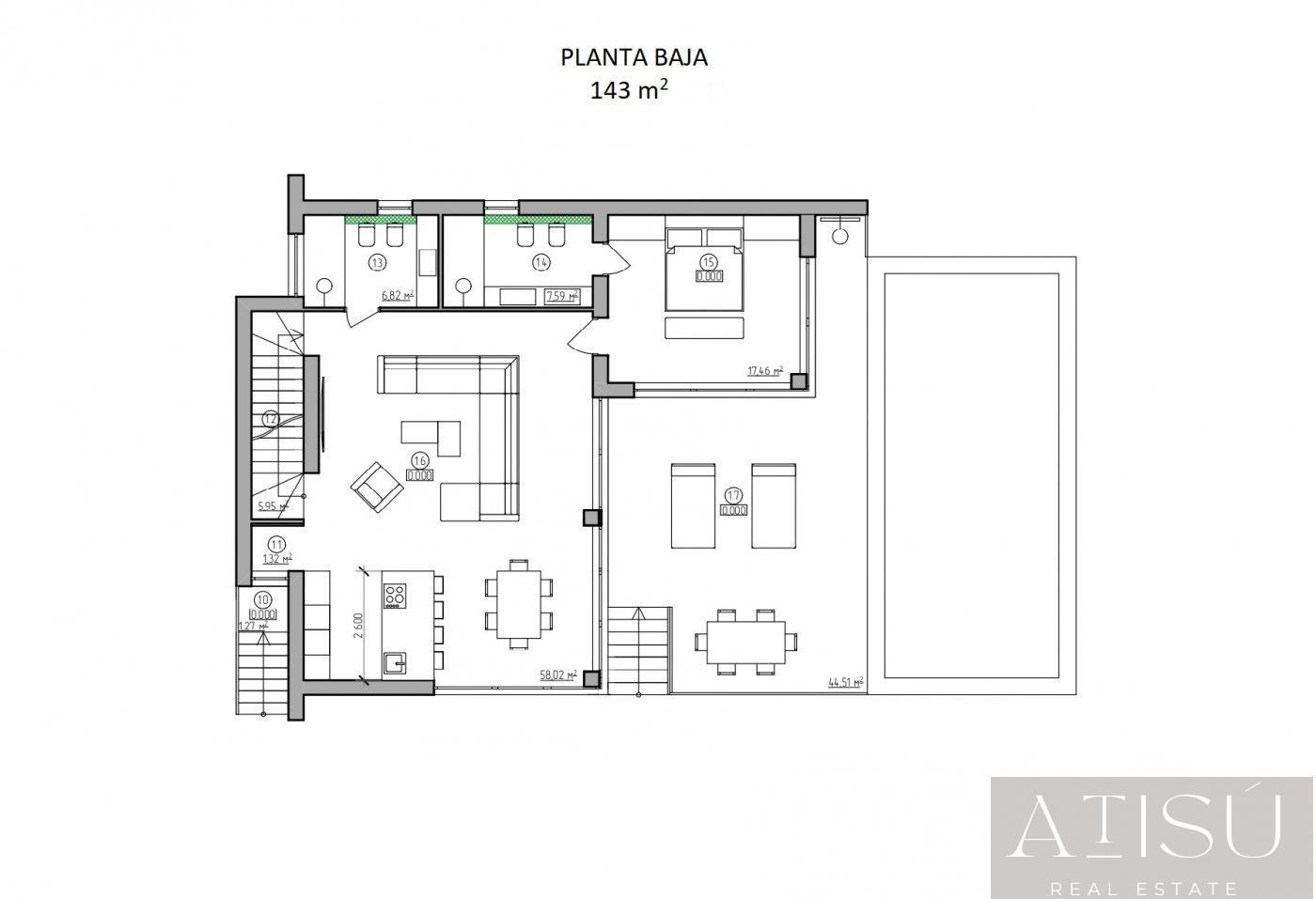For sale of villa in Orihuela costa