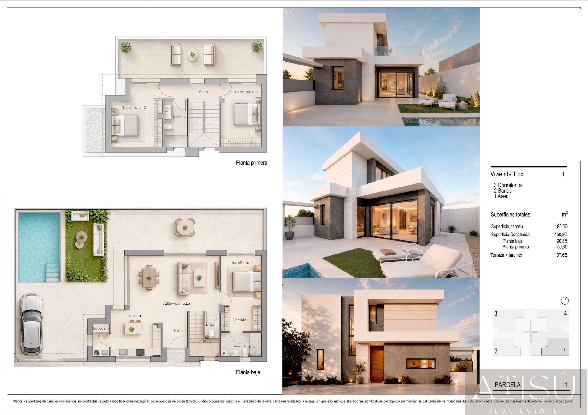 Venta de villa en Pilar de La Horadada
