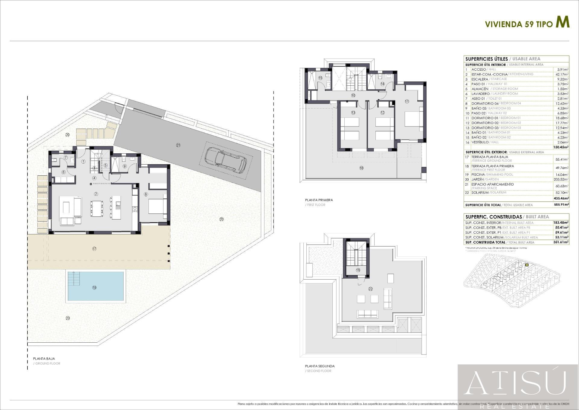 Venta de villa en Polop