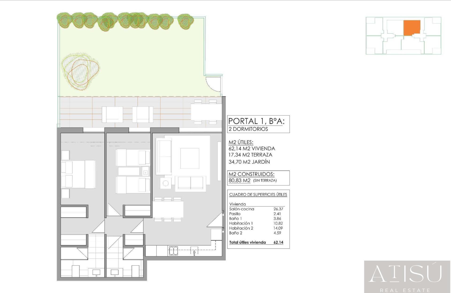 Venta de apartamento en Jávea xàbia