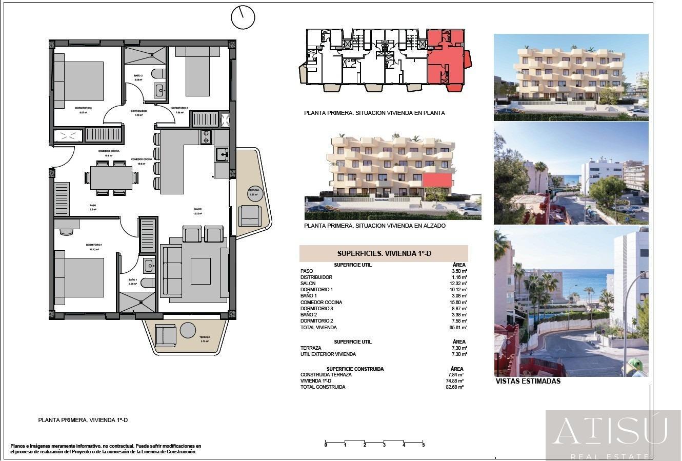 Venta de apartamento en El campello