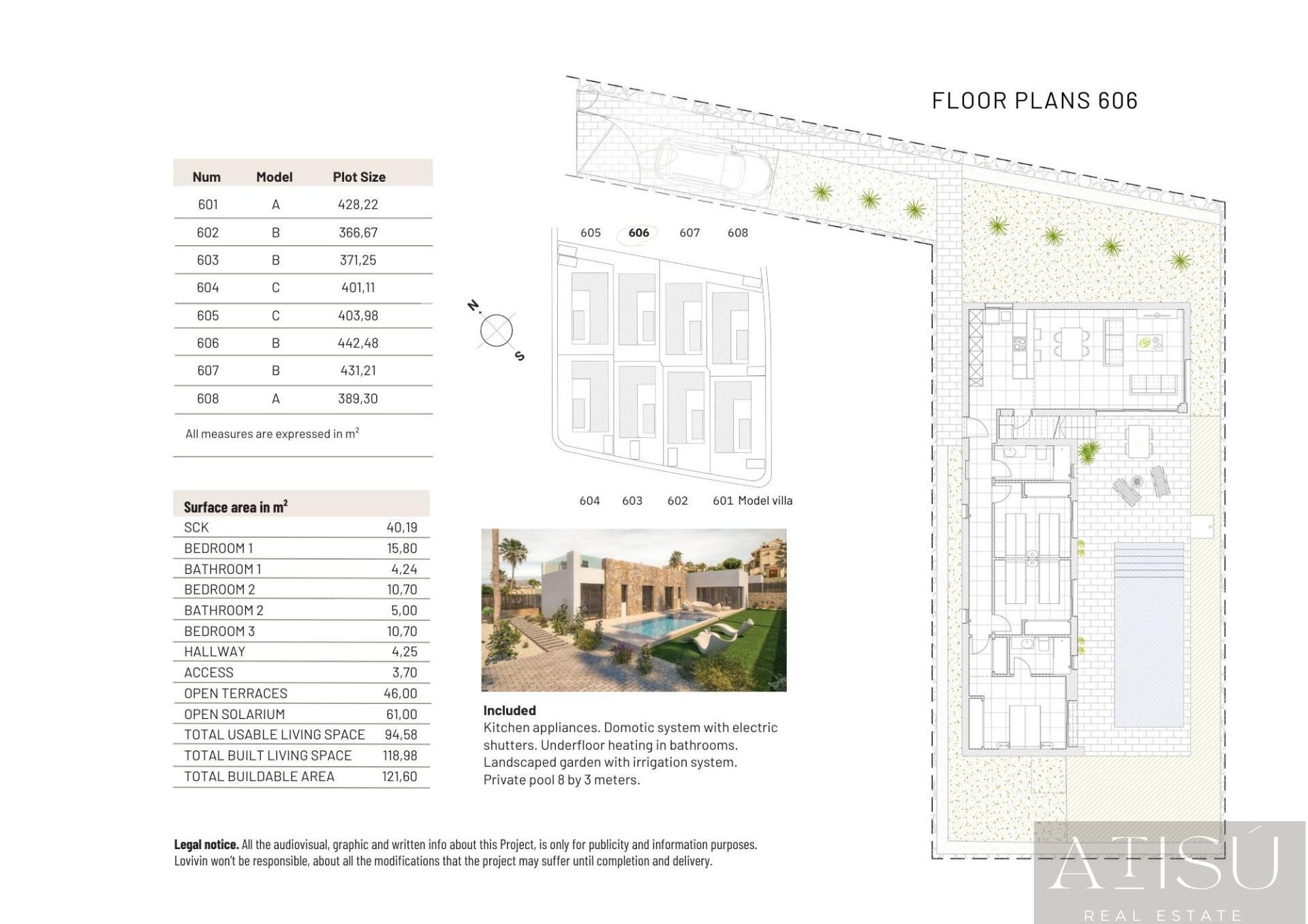 Venta de villa en Algorfa