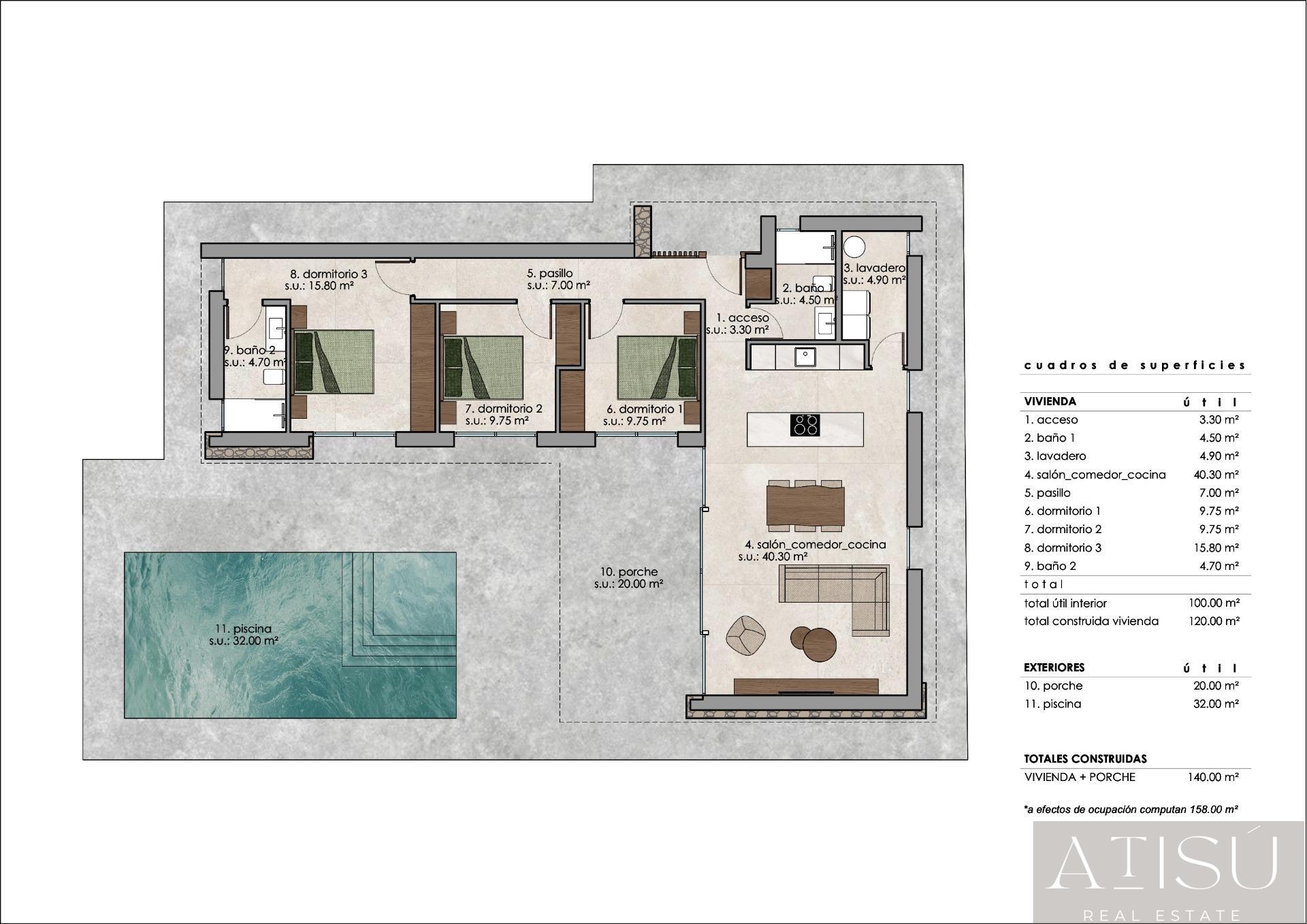 Venta de villa en Pinoso