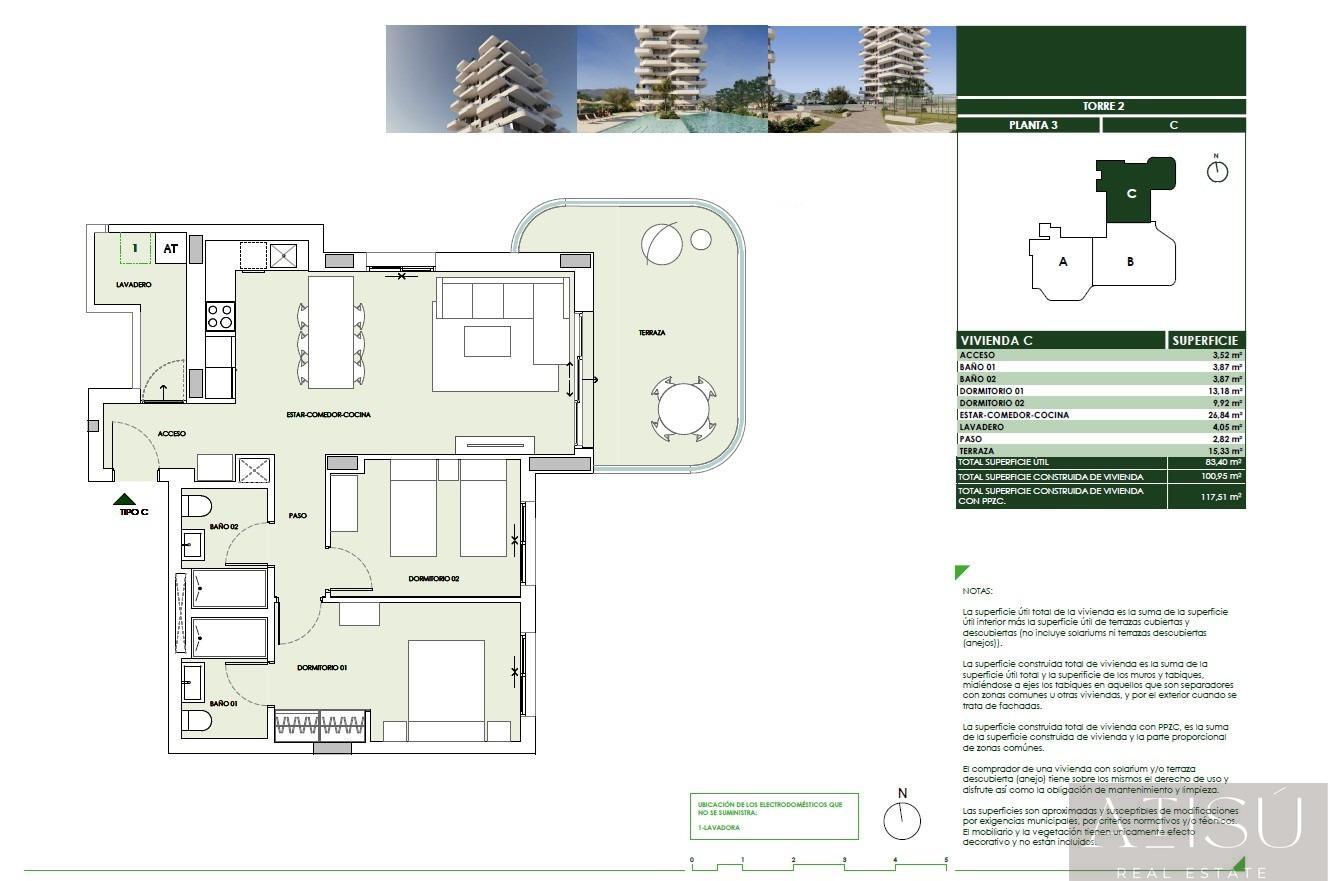 Venta de apartamento en Calpe