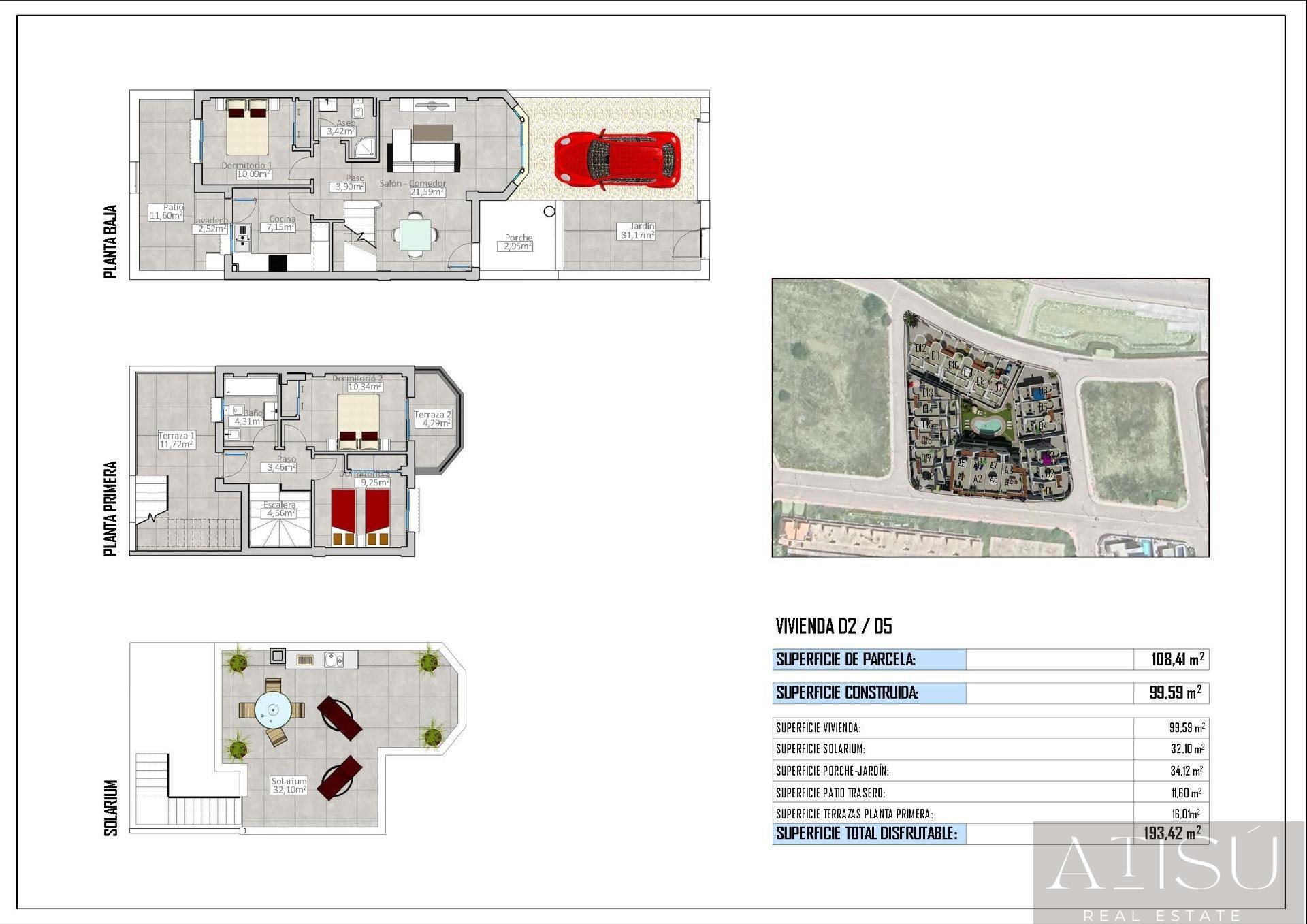 Venta de villa en Cox