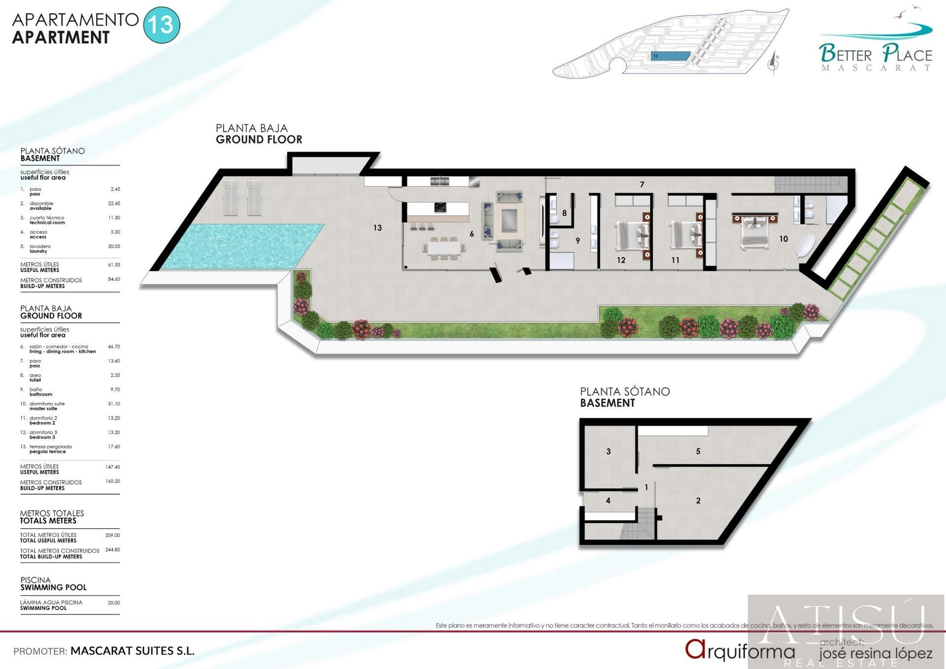 Venta de apartamento en Calpe