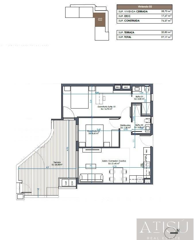 Venta de apartamento en Guardamar del Segura