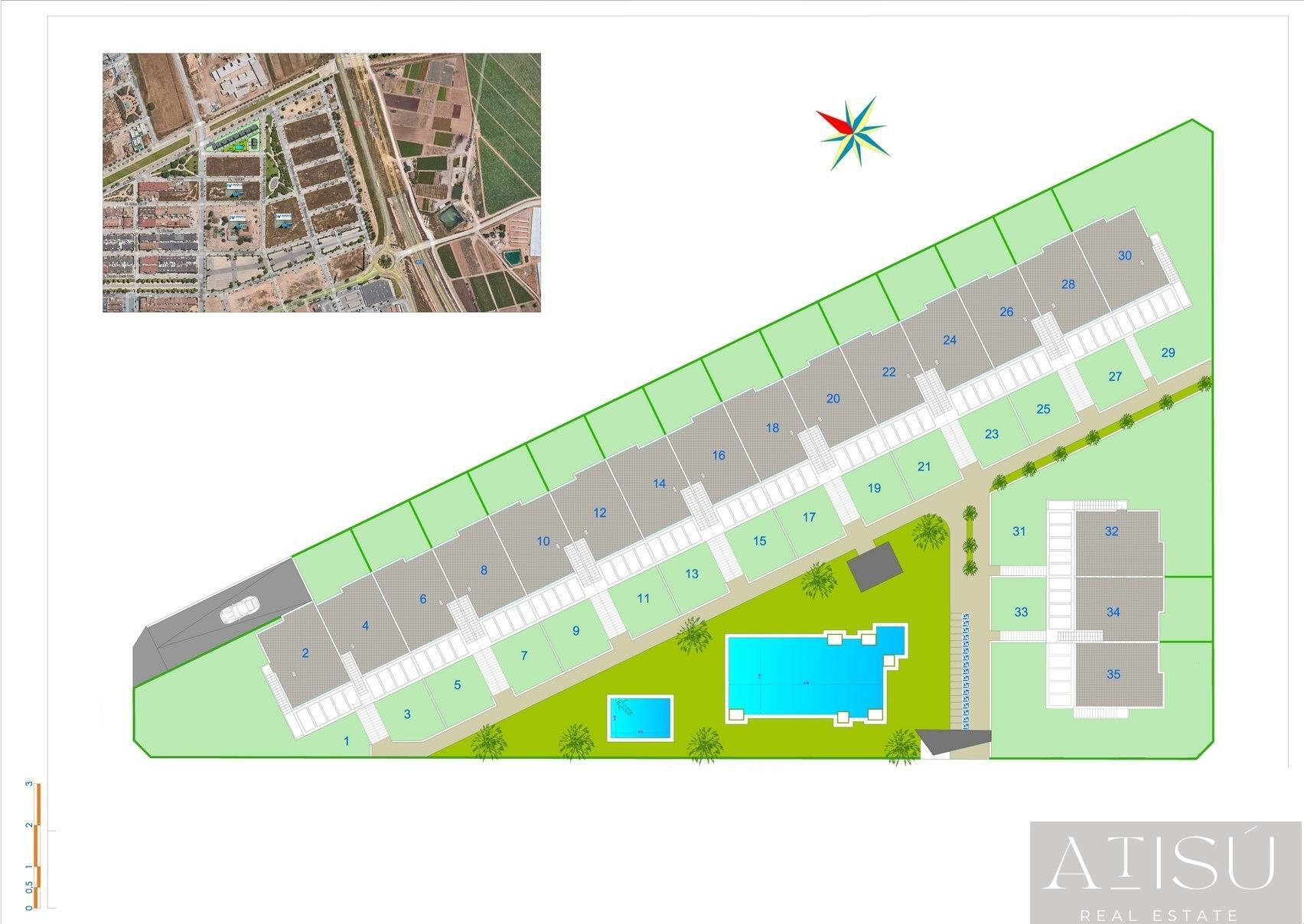 Venta de bungalow en Pilar de La Horadada