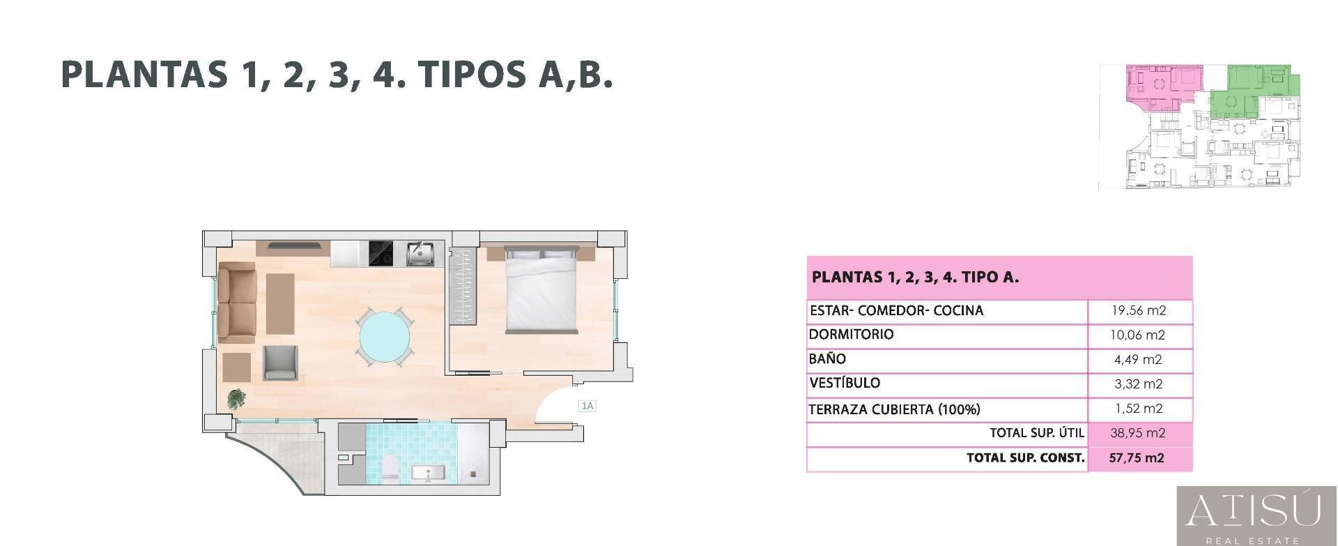 Venta de apartamento en Guardamar del segura