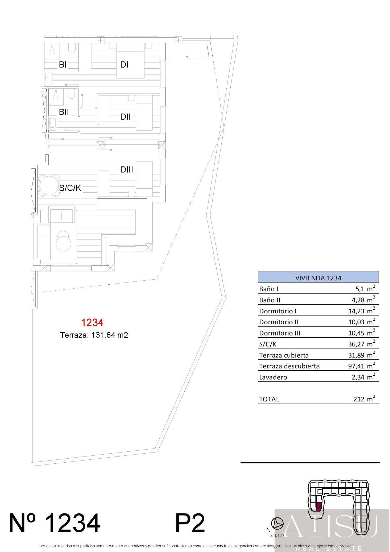 Venta de apartamento en San Miguel de Salinas