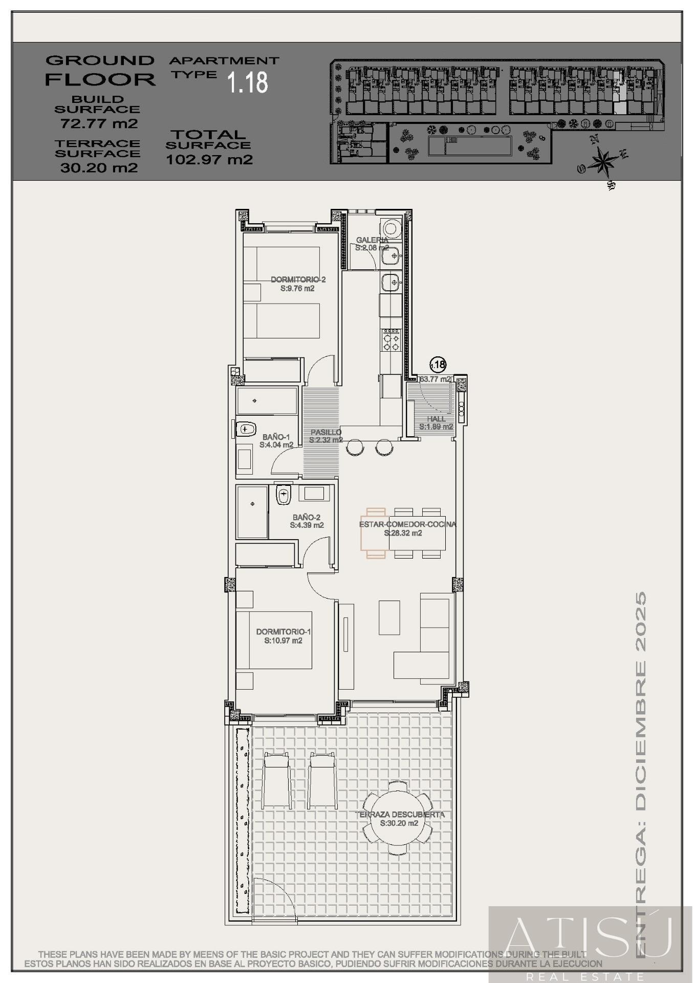 Venta de bungalow en Torrevieja