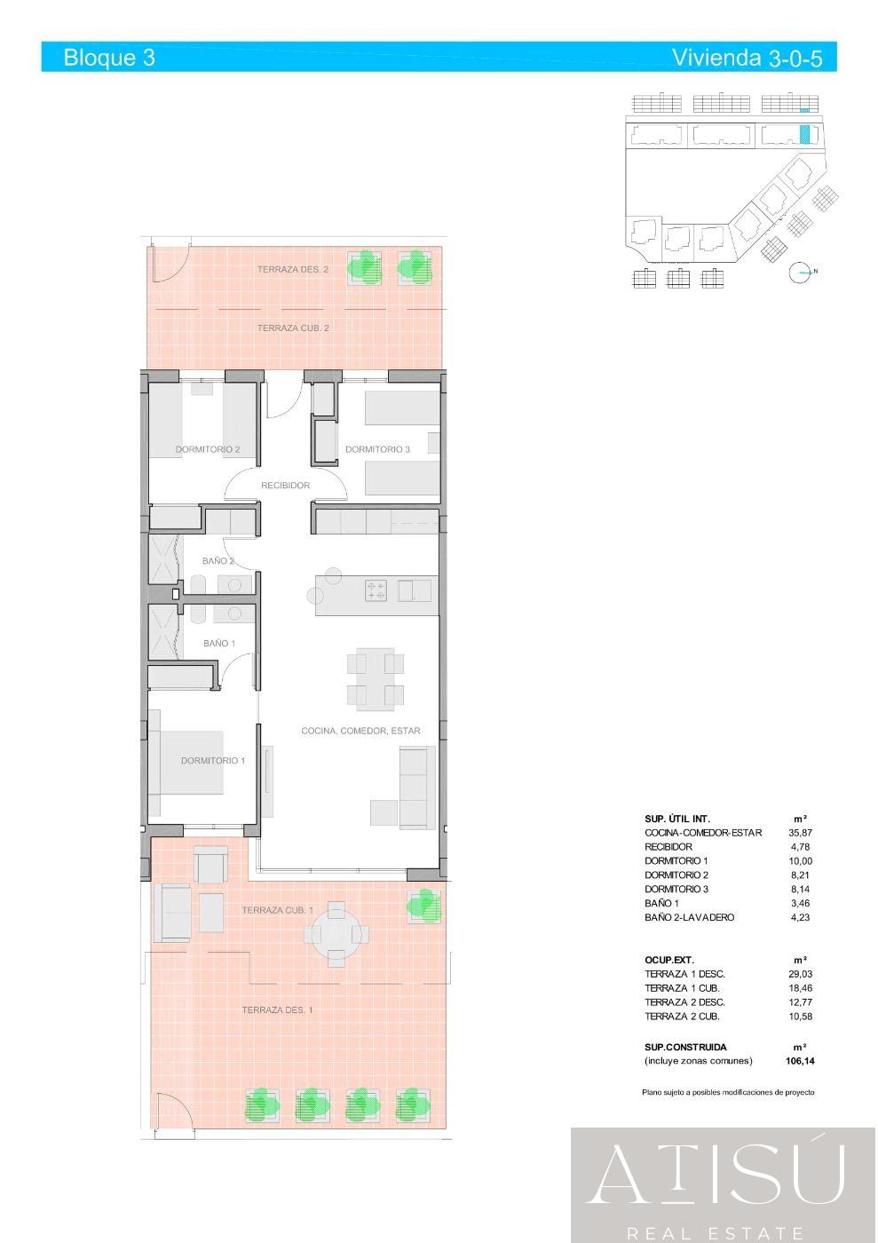 Vente de appartement dans Guardamar del segura