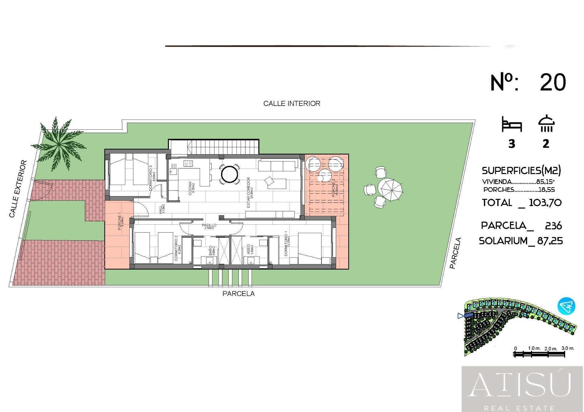 Venta de villa en Algorfa