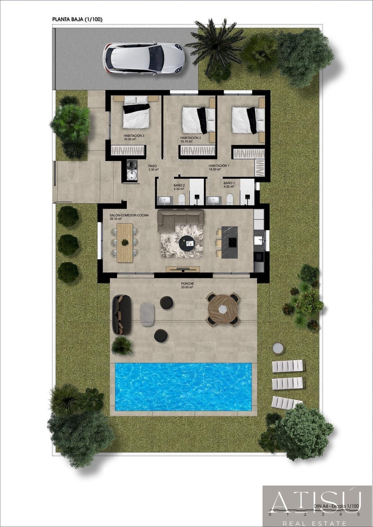 Venta de villa en Hondón de las Nieves