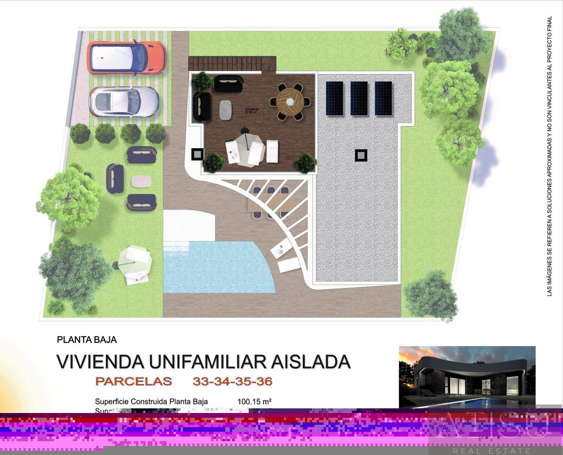 Venta de villa en Los montesinos