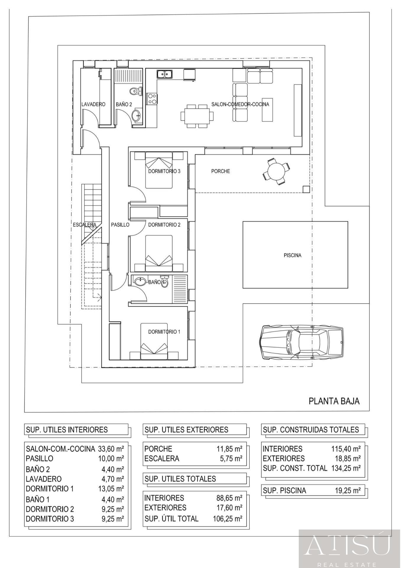 For sale of villa in Pinoso