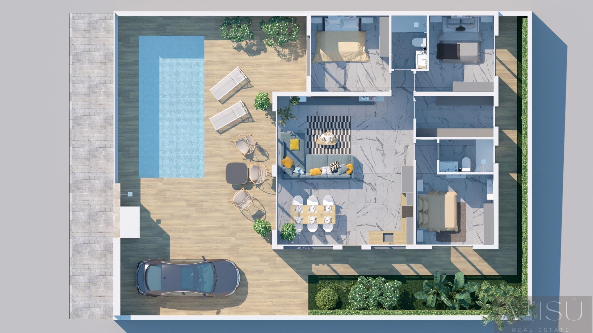 Venta de villa en Ciudad Quesada