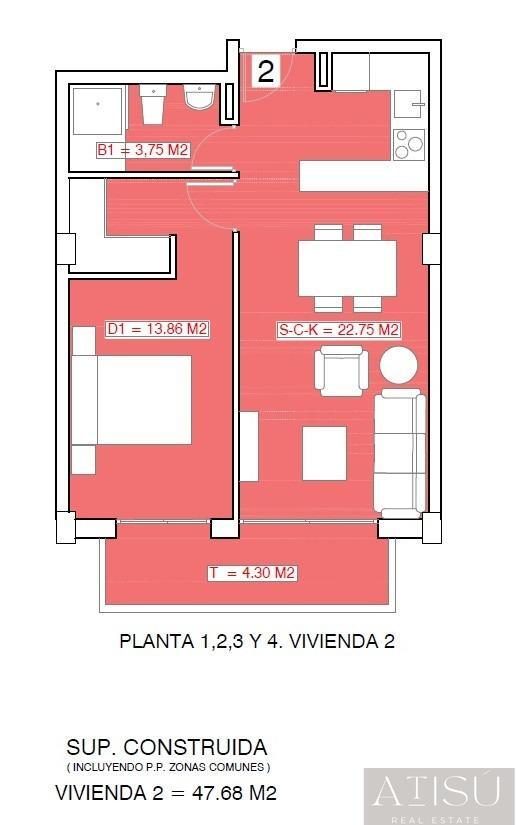 Venta de apartamento en Torrevieja
