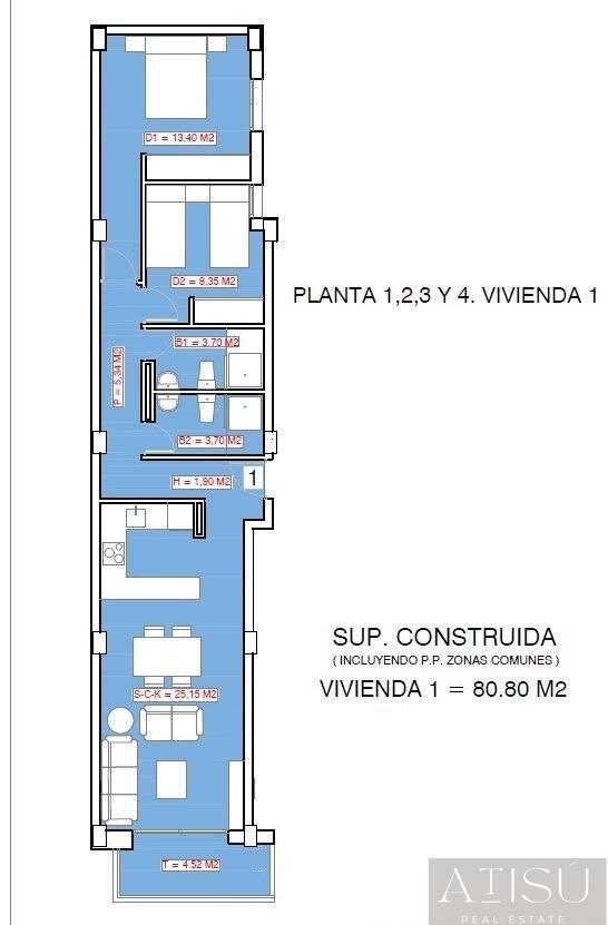 Venta de apartamento en Torrevieja