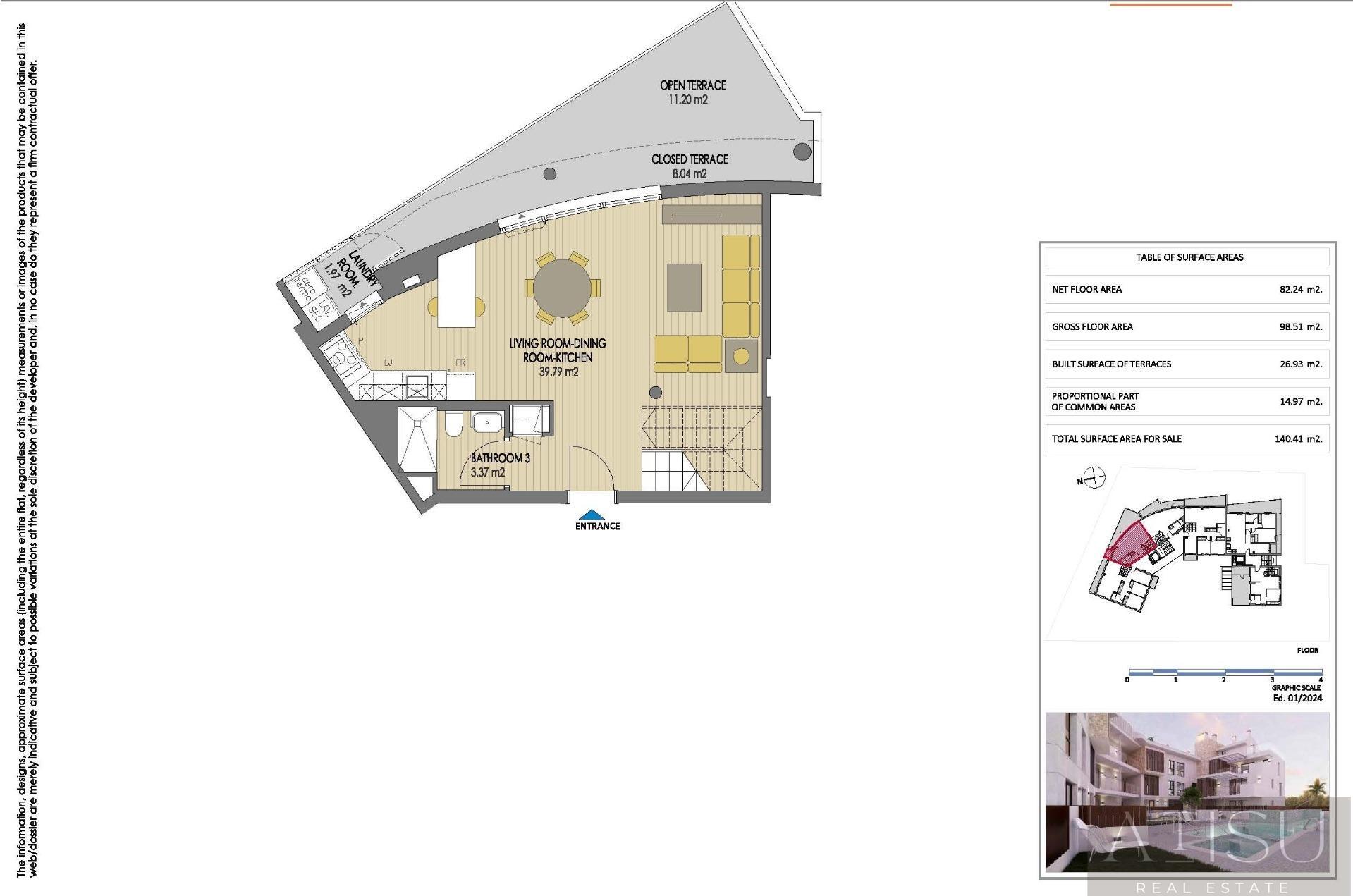 Venta de apartamento en Jávea Xàbia