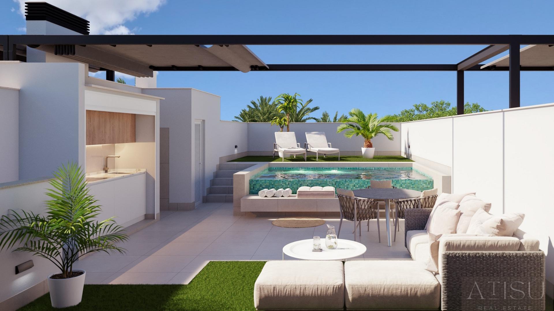 Venta de bungalow en Pilar de La Horadada