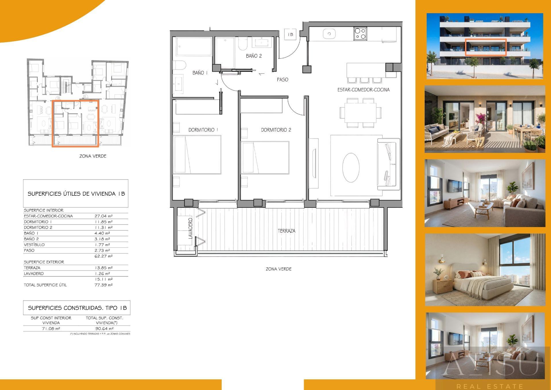 Venta de apartamento en Benijofar