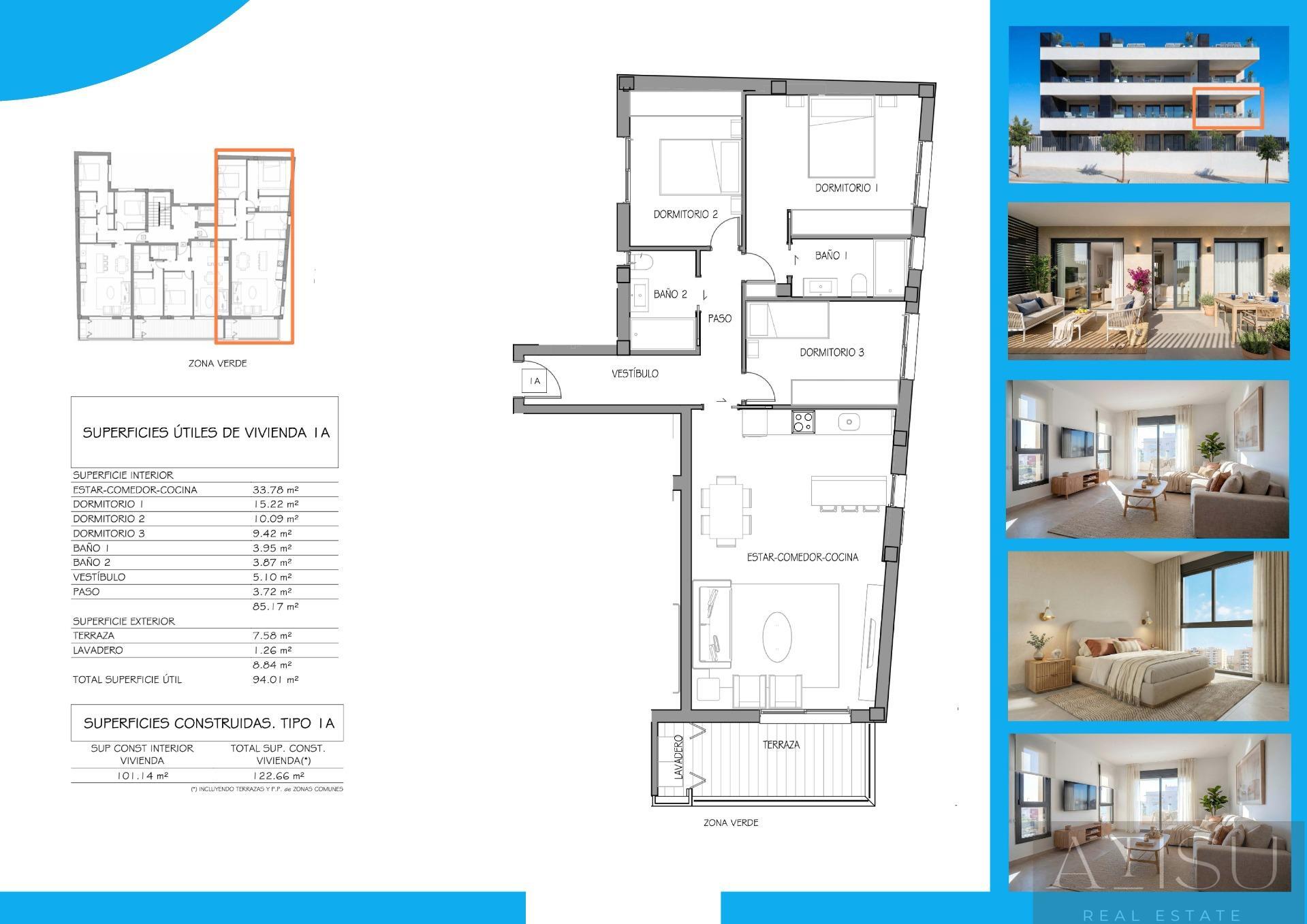 Venta de apartamento en Benijofar
