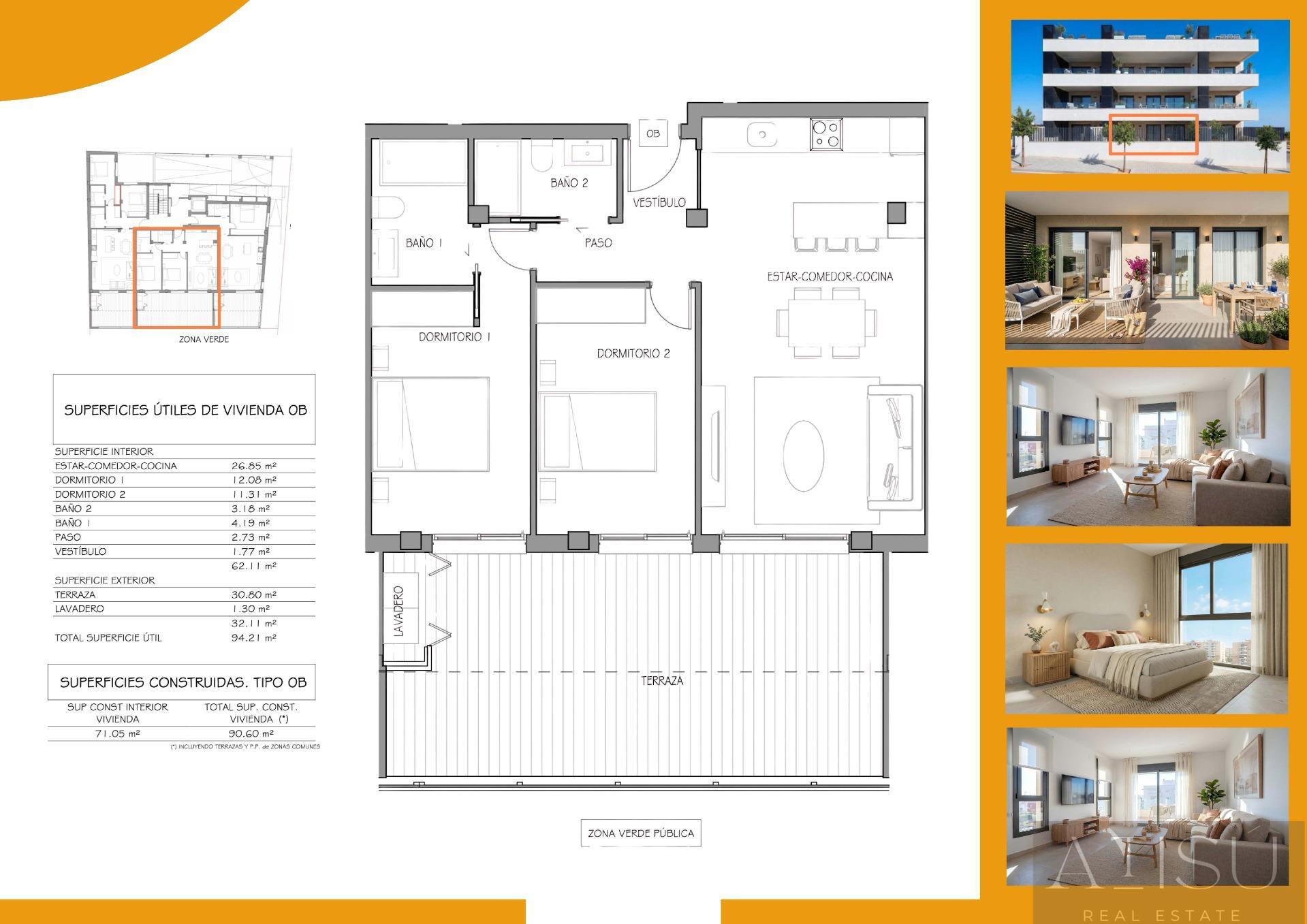Venta de apartamento en Benijofar