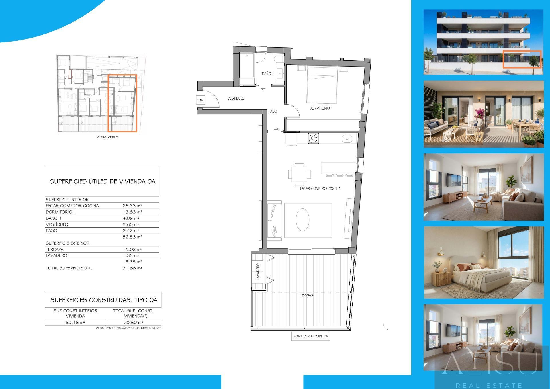Venta de apartamento en Benijofar