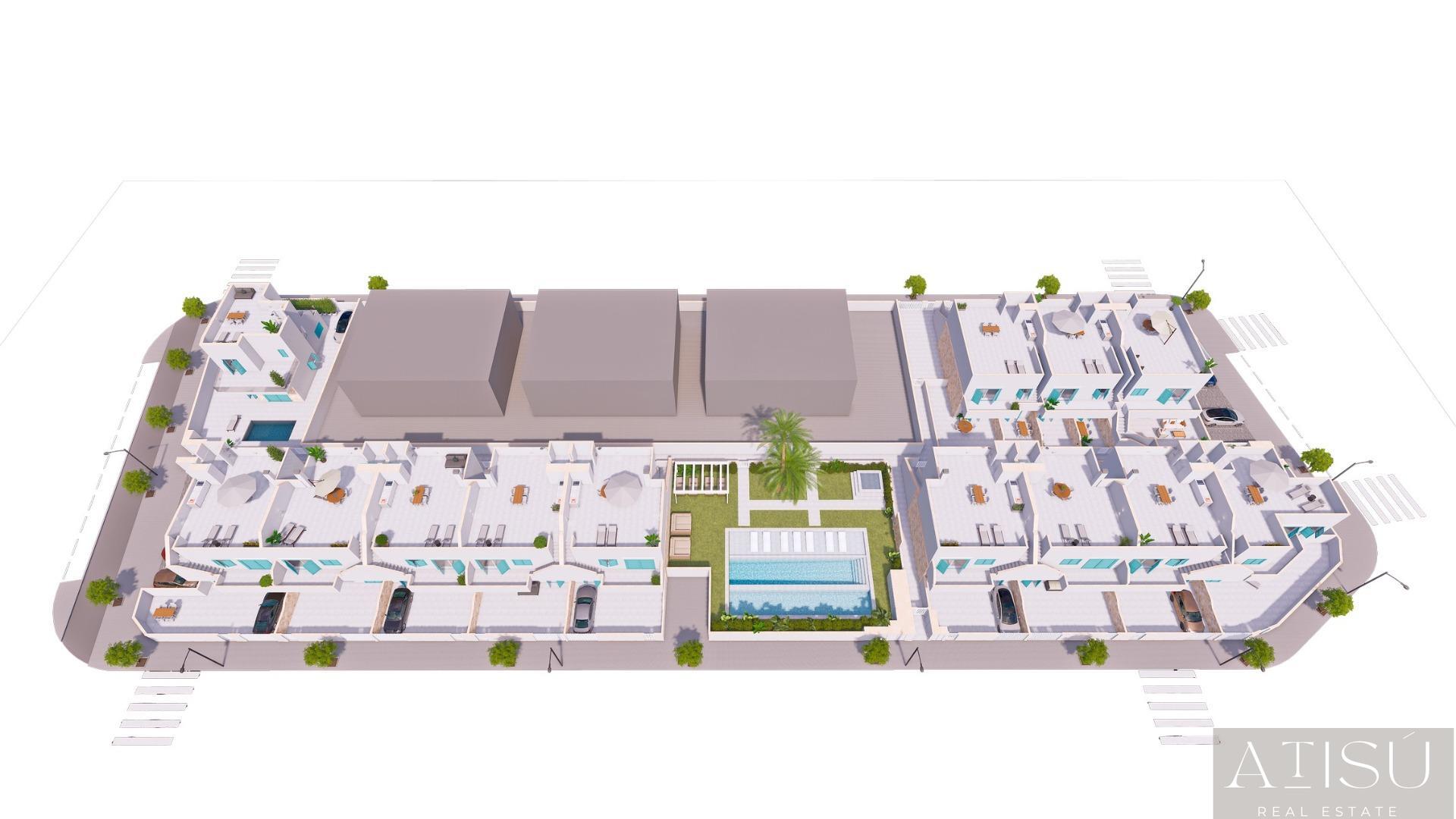 Venta de bungalow en Pilar de La Horadada