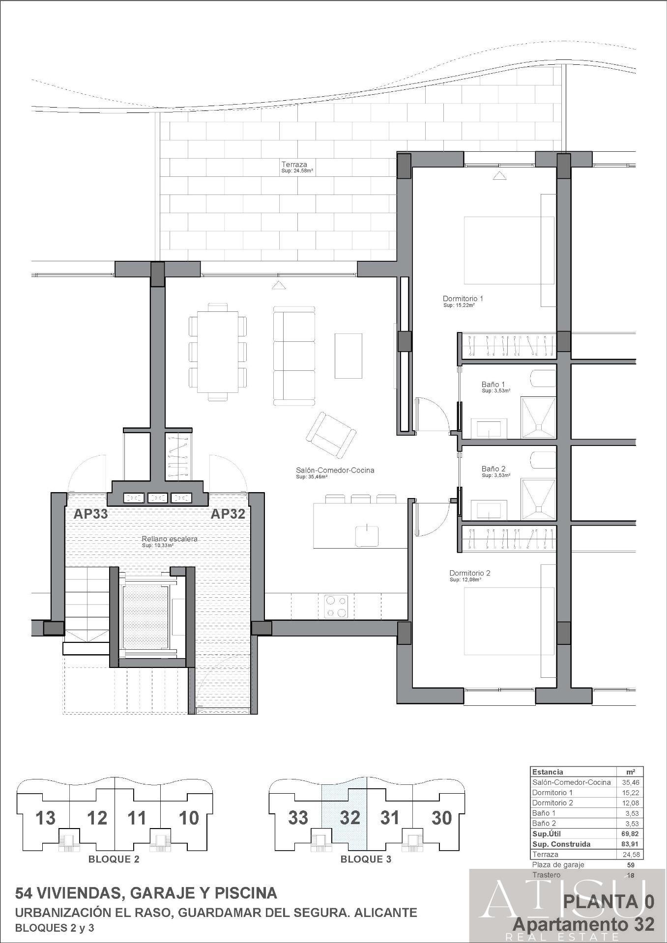 Venta de apartamento en Guardamar del Segura