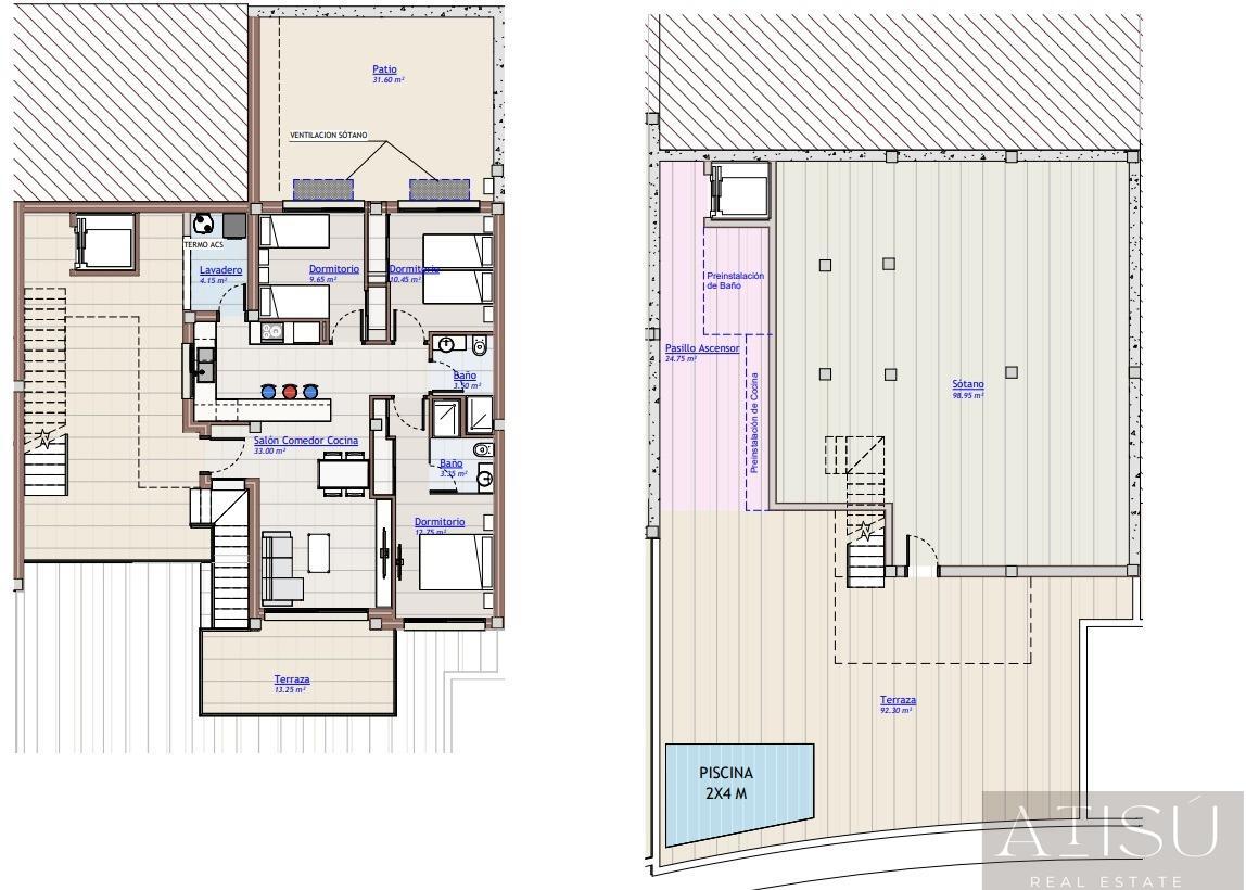 Venta de bungalow en San Miguel de Salinas