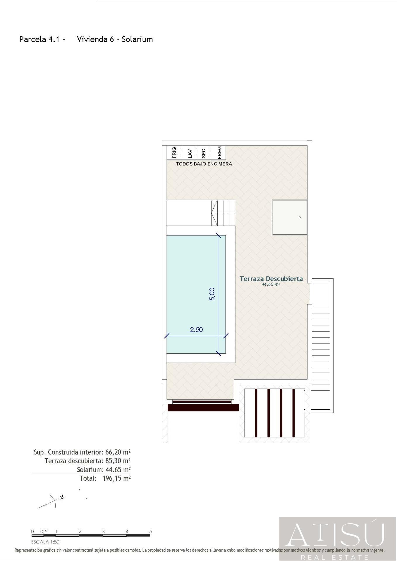 Venta de bungalow en San Miguel de Salinas