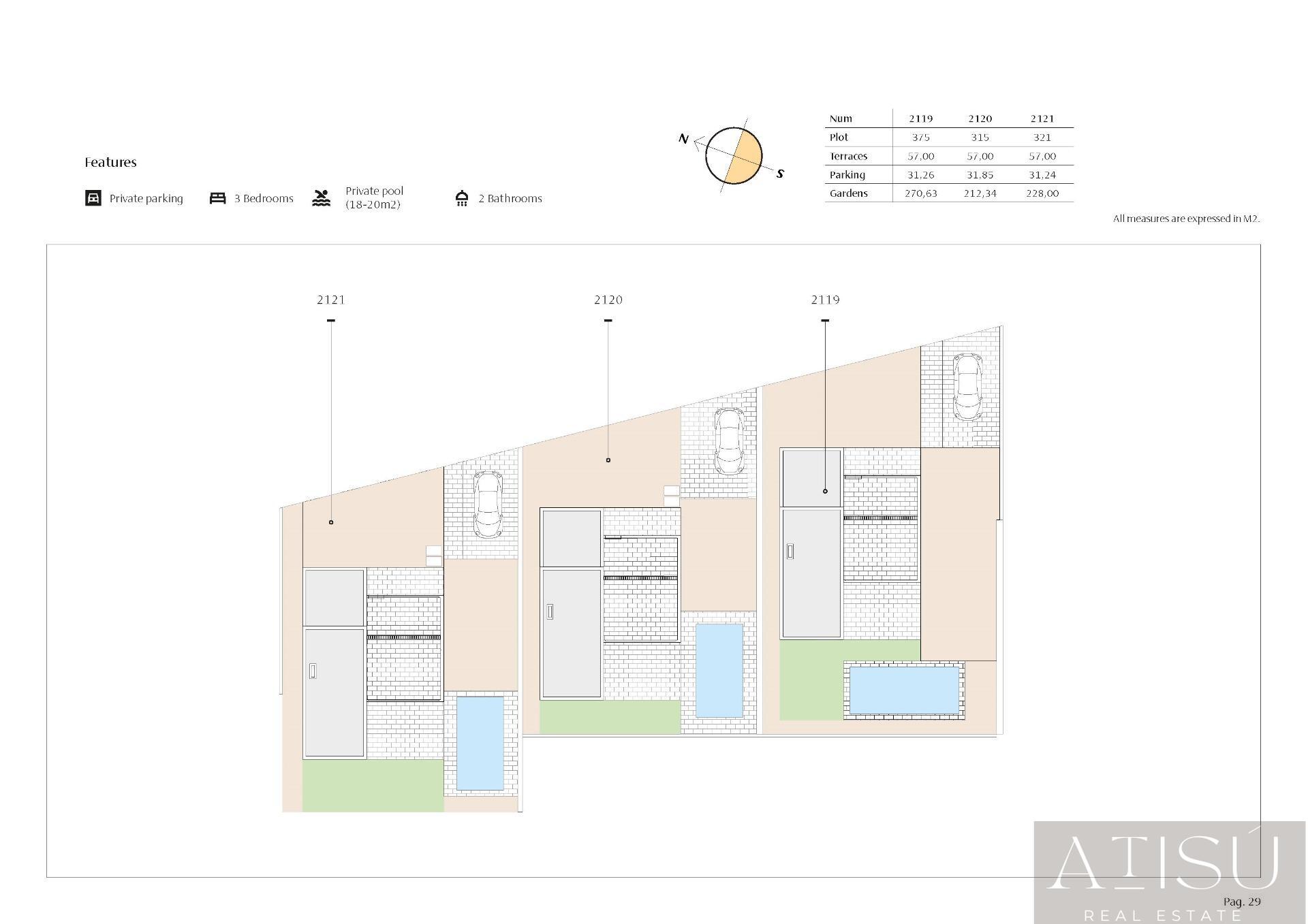 Venta de villa en Algorfa