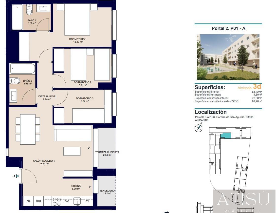 Venta de apartamento en Alicante