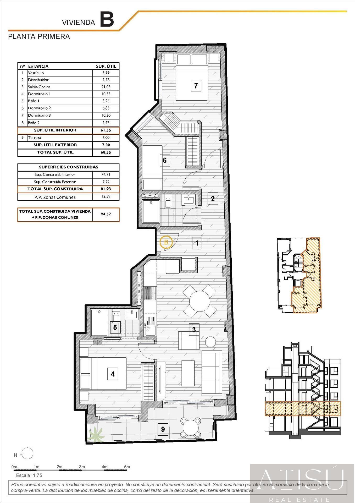 Venta de apartamento en Guardamar del Segura