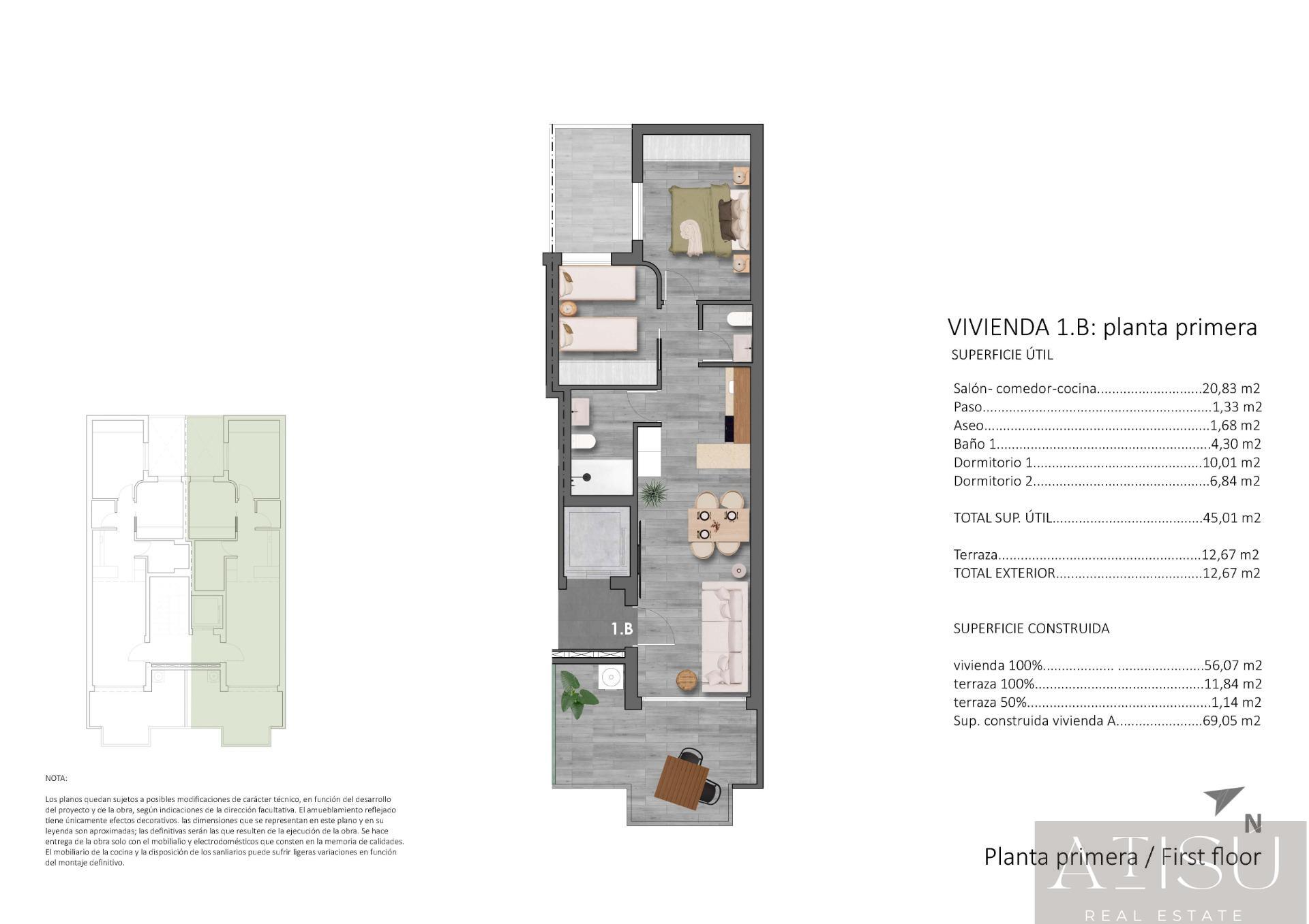 Venta de apartamento en Pilar de La Horadada