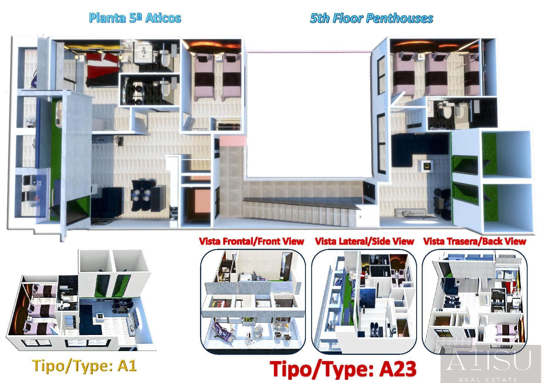 For sale of penthouse in Torrevieja