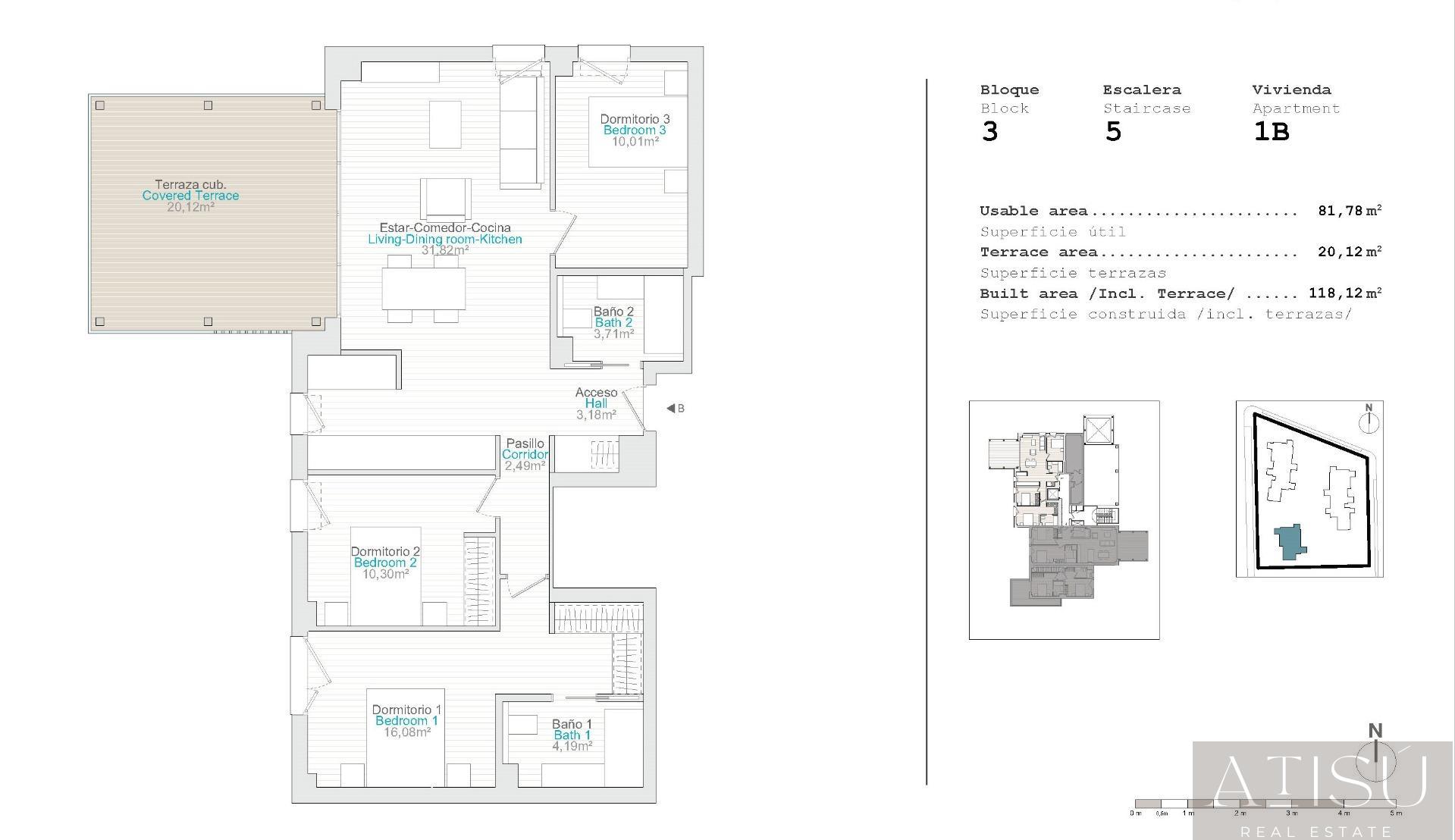 For sale of apartment in El verger