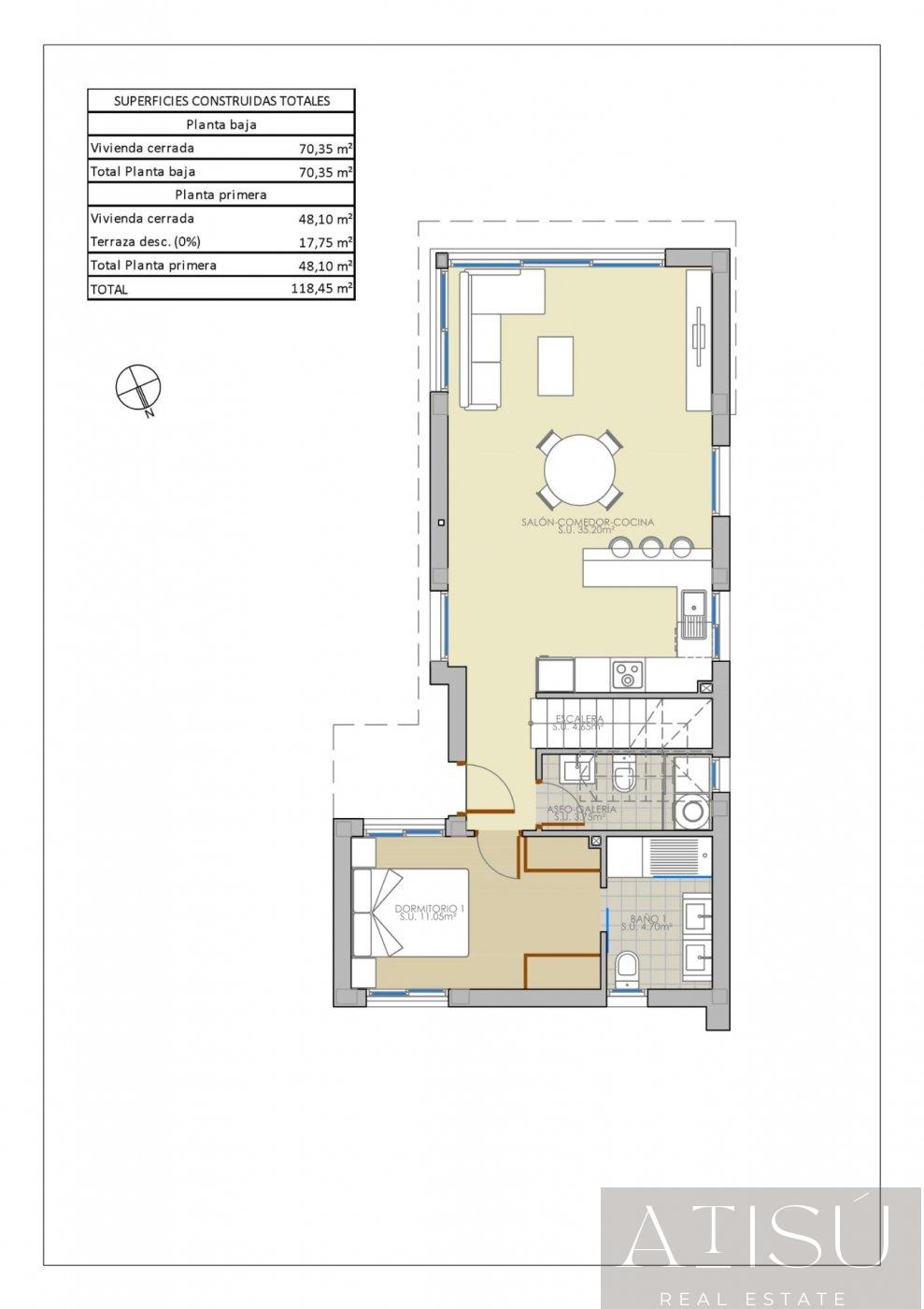 For sale of villa in Pilar de la horadada