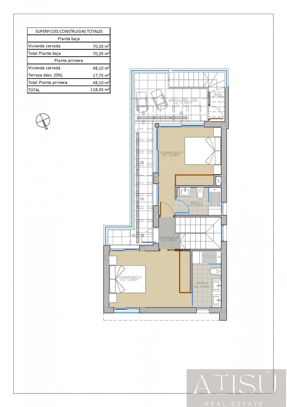 For sale of villa in Pilar de la horadada