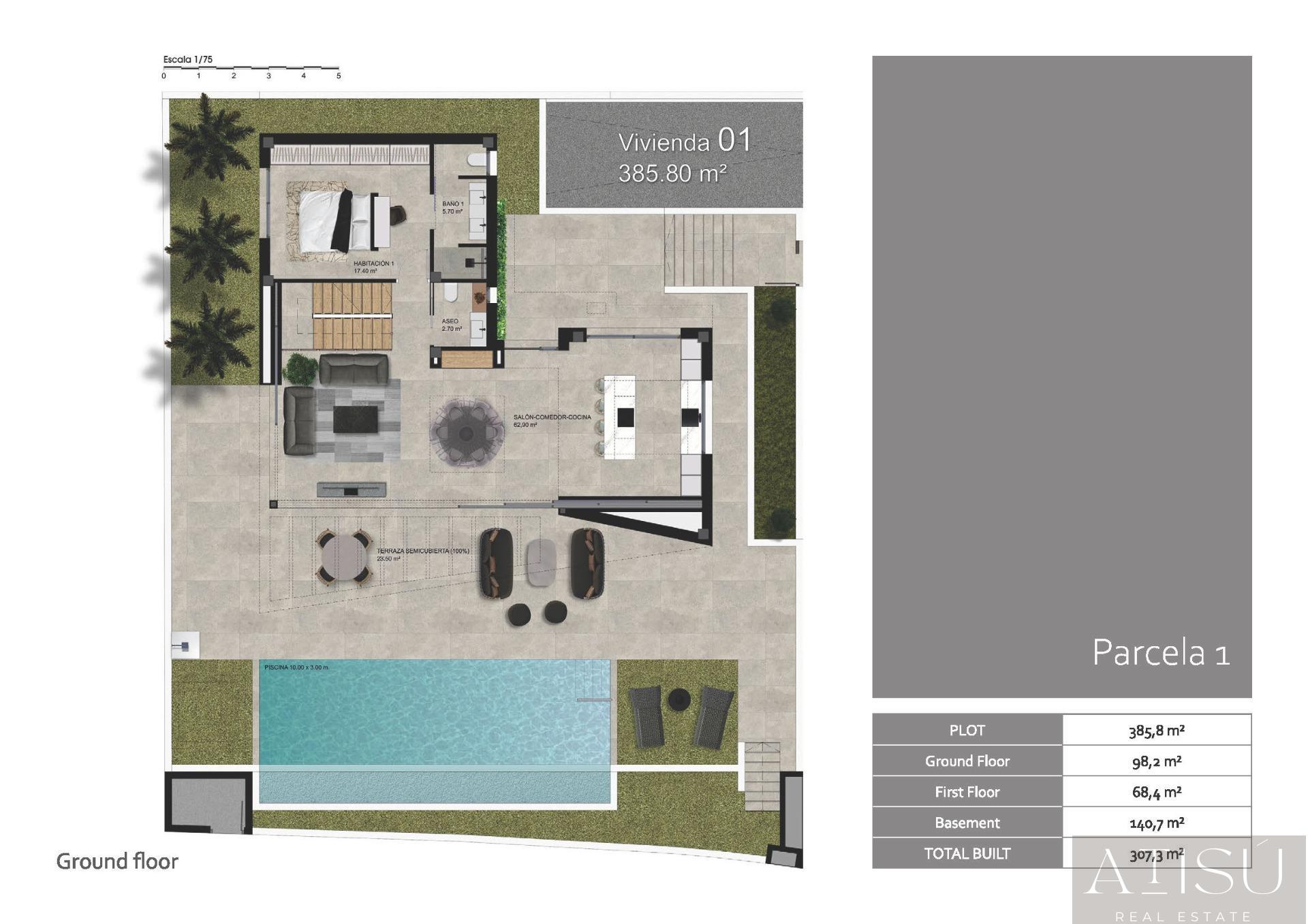 Vente de villa dans Polop