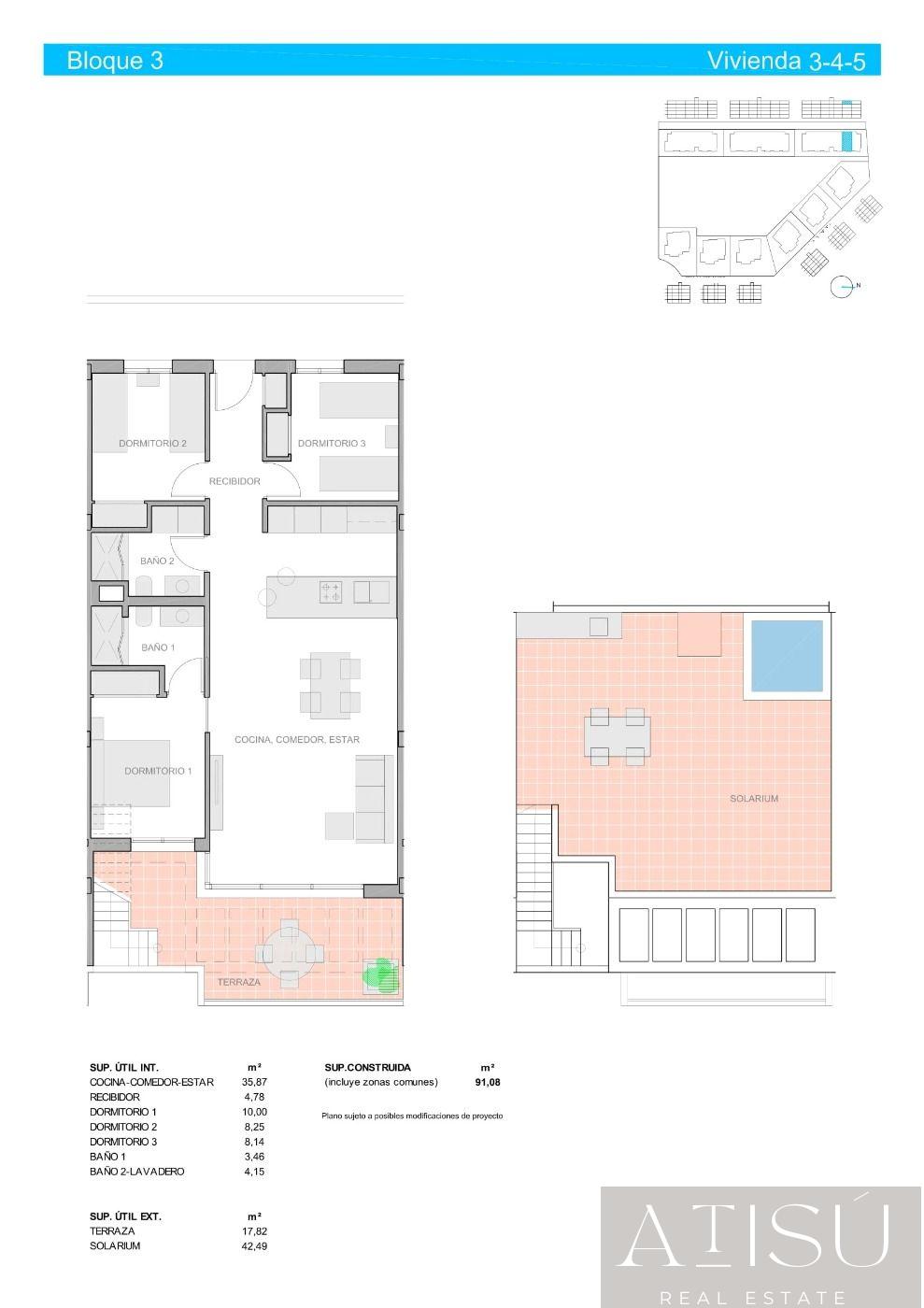 For sale of penthouse in Guardamar del segura