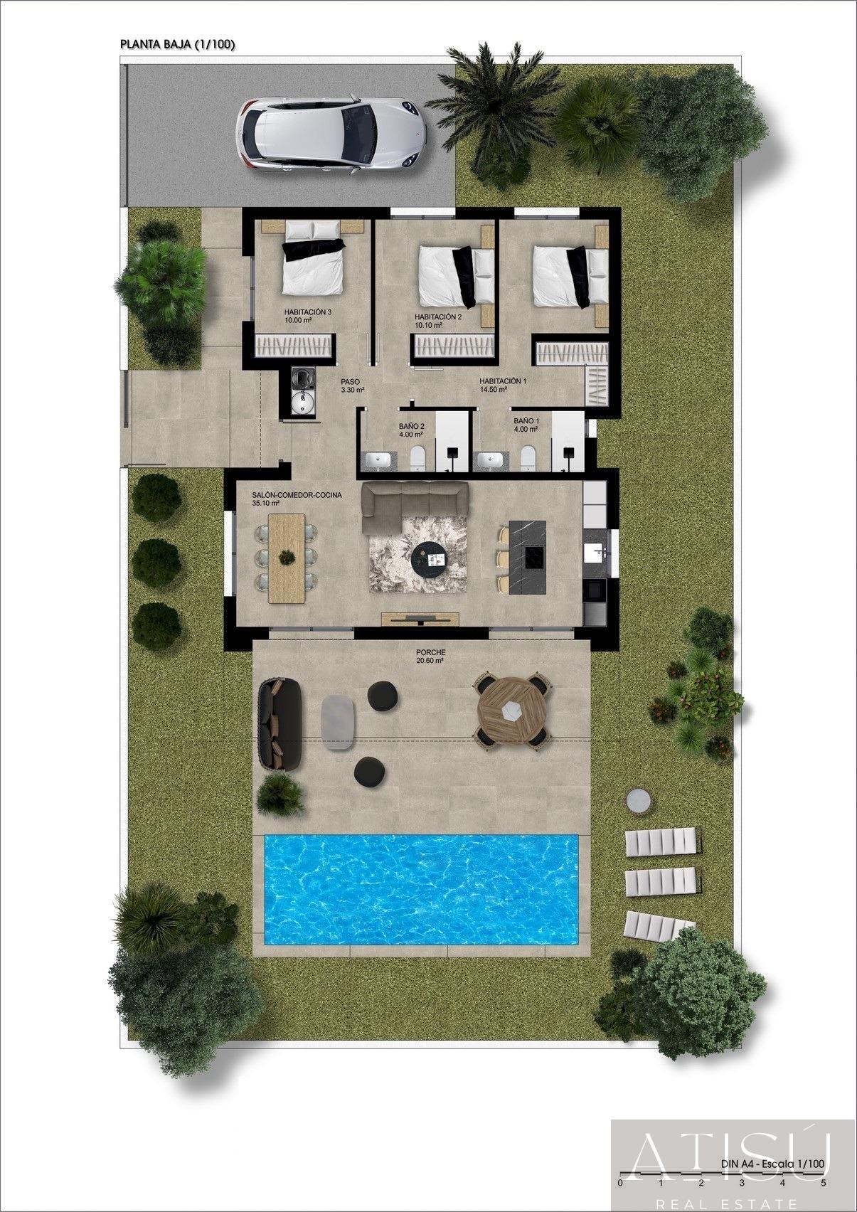 Vente de villa dans Hondón de las nieves