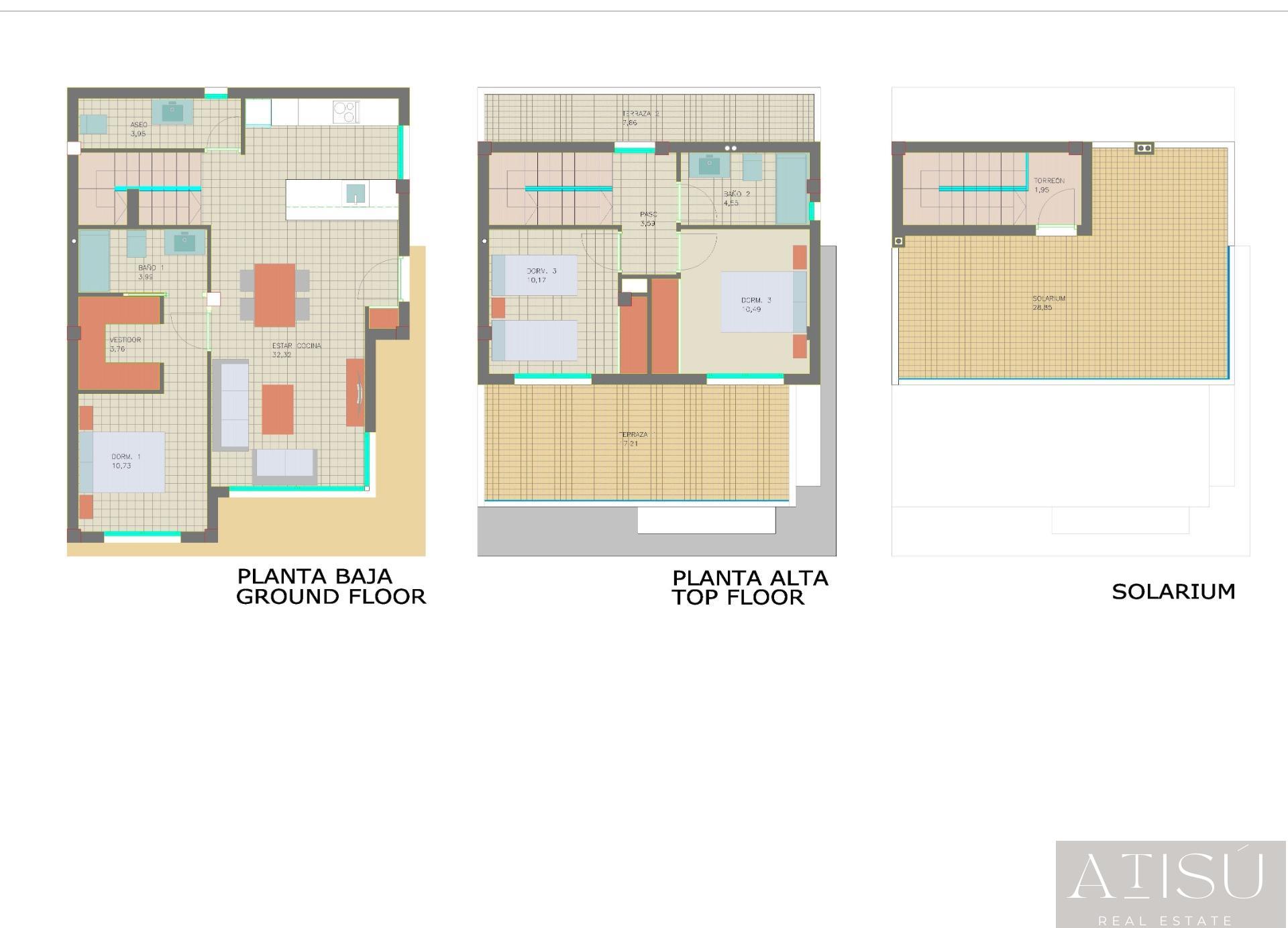For sale of villa in Pilar de la horadada