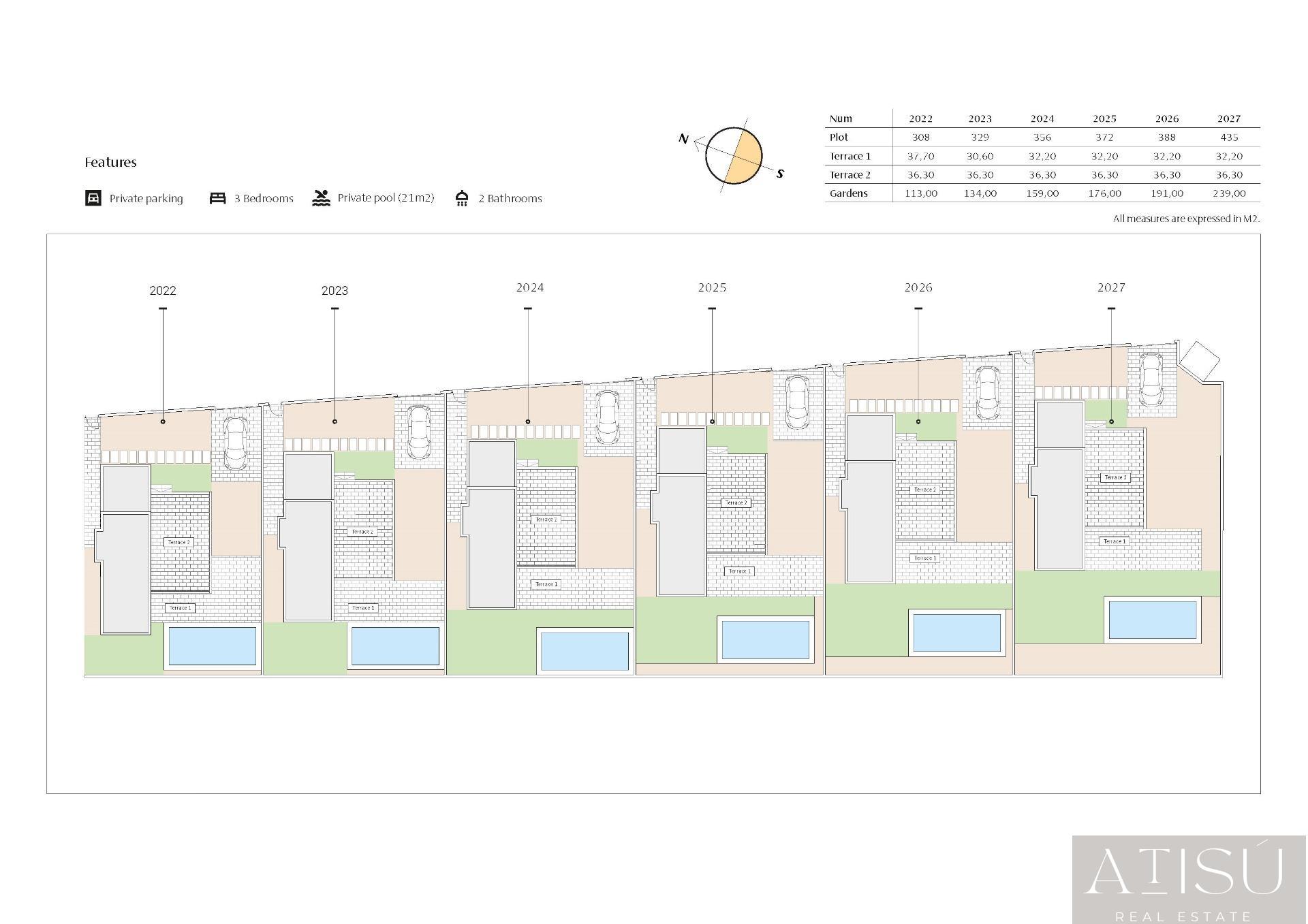 Venta de villa en Algorfa